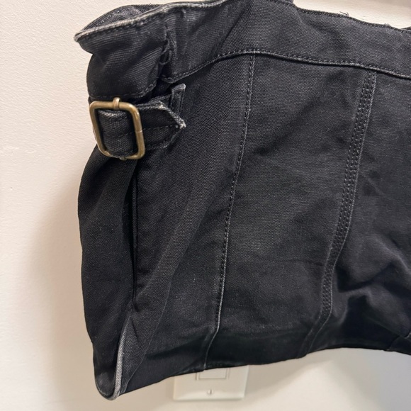 Y2K GAP Black Denim Shoulder Bag - Picture 7 of 16
